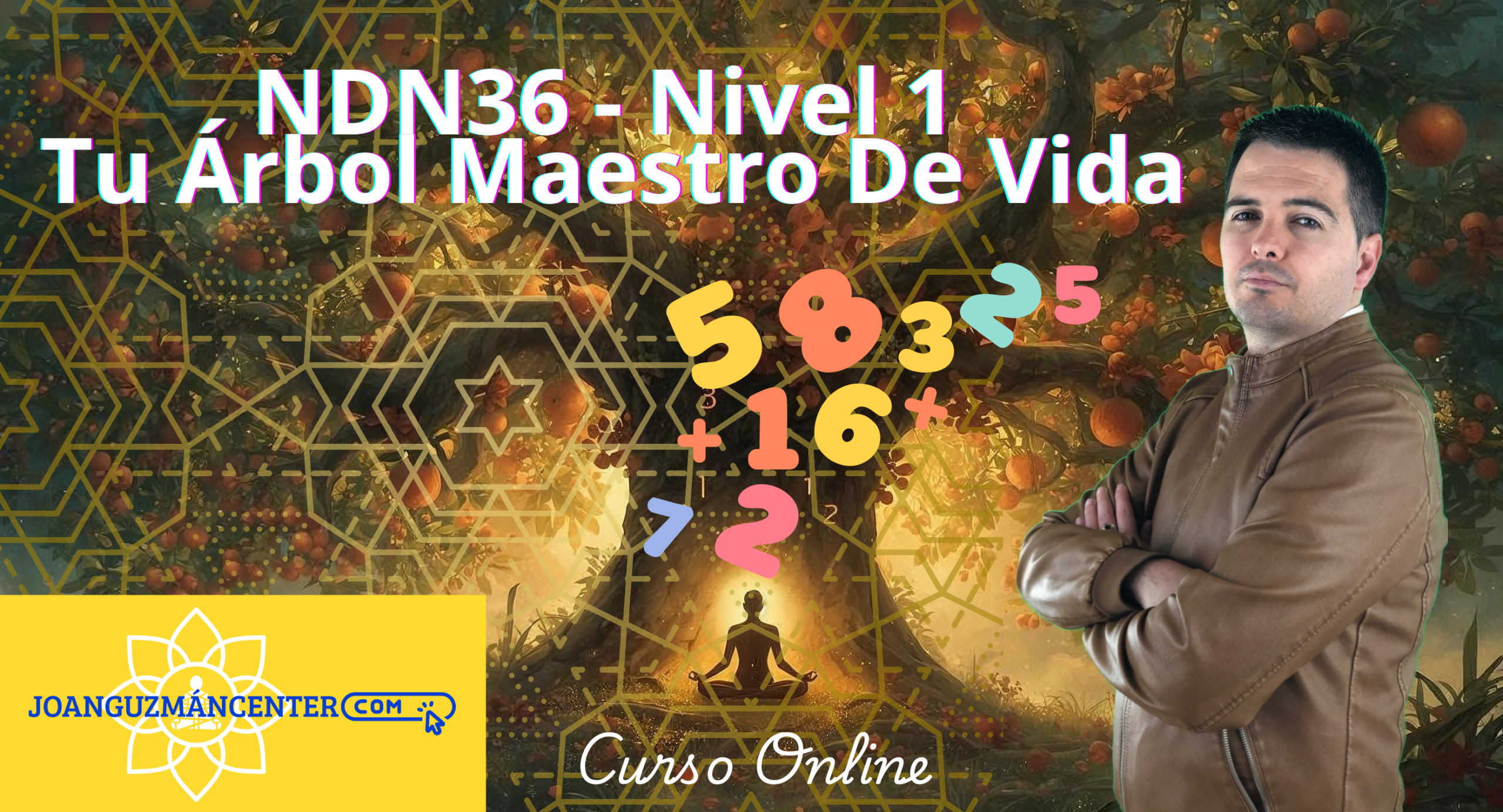 Curso Numerologia Dimensional – NDN36 – Nivel 1 – Joan Guzman